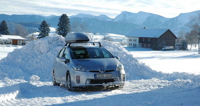 Prius im Allgäu
Der erste Winter mit dem Prius. Im Hintergrund der Hochgrat
