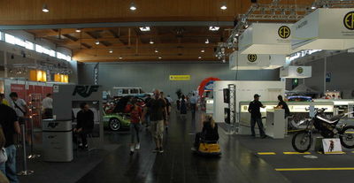 Blick in die Halle 2A in FN der Tea Expo 2009
