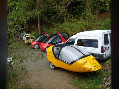 E-Fahrzeuge Impressionen
Solarmobil Rhein-Main Treffen 2009 auf der Brombachtalhütte.
