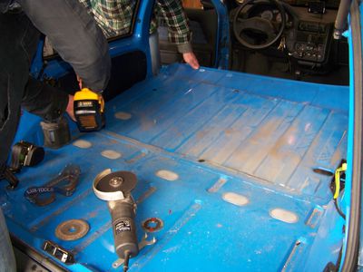 Umbau 2 > 4 Sitzer  6)
jetzt die Flex
