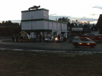 das Fahrzeug mit der weitesten Anreise ist noch nicht müde
