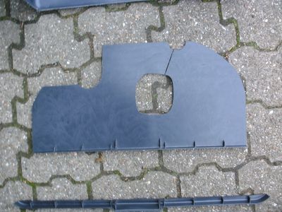 Radhausabdeckung zugeschnitten
