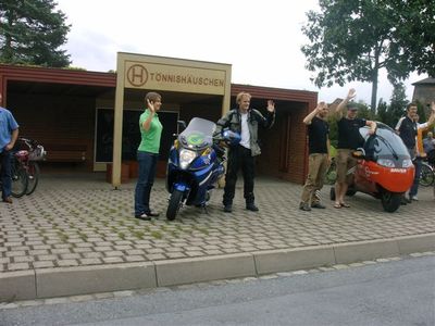 Zero-Race-Halt in Tönnishäuschen
