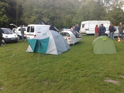 Nur die Harten kommen in'en Garten
