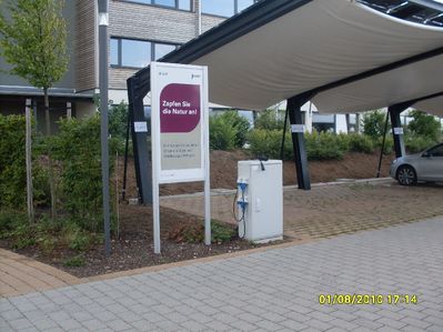 Wörrstadt JuWi Ladestation
Etwas für die Zukunft? Zumindestens "normale" CEE Dosen
Keywords: Waldmühle 2010 Wörrstadt Ladehalt