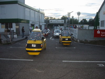 Boxenstrasse + Startaufstellung
