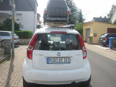 Huckepack mit Stromos
