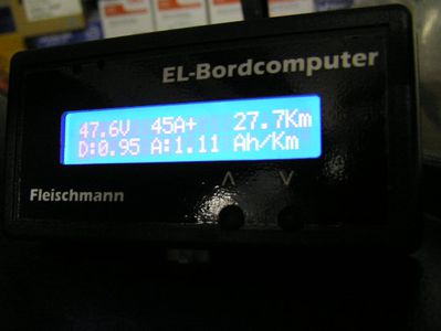 Neue HP-Laderplatine (Prototype)
Testlauf mit 45A in meinem El.
