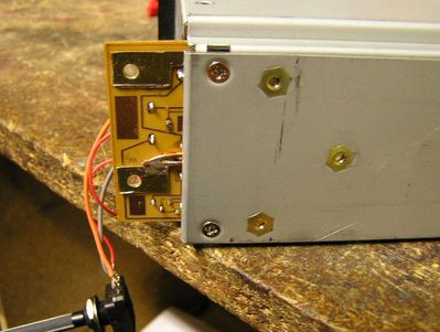 Neue HP-Laderplatine (Prototype)
Eingebaut seitenansicht
