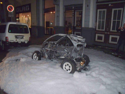 Renault TWIZY von Unbekannten in Brand gesteckt!
Keywords: TWIZY BRANDSTIFTUNG FEUER