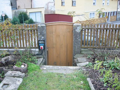 DSK in 97268 Kh. von hinten
Achtung!  CEE-32A mit 16A abgesichert !!
