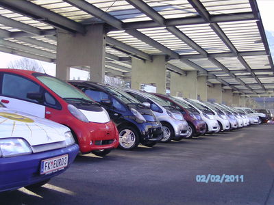 Mitzsubishi Händler in Vorarlberg, Februar 2011
