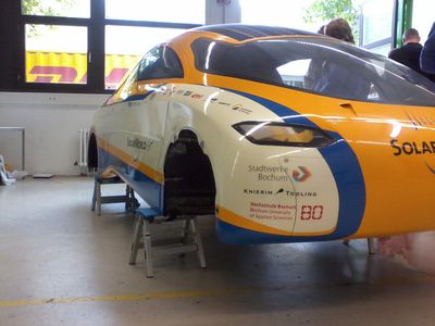 Solarworld GT - 260kg abfahrfertig ! Davon 21kg Akku...
