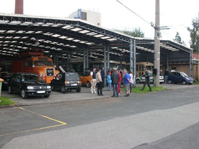 Gesamtansicht der Museumshalle
