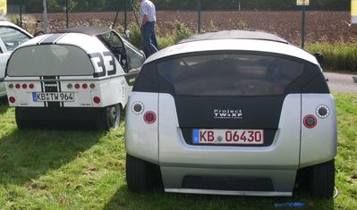 Twikes Rückansicht
was für ein Unterschied !
