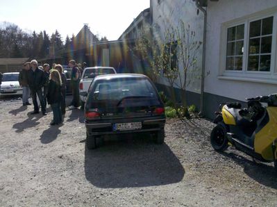 weitere Impressionen...
E-Max, Clio und ne Menge Leute ;)
