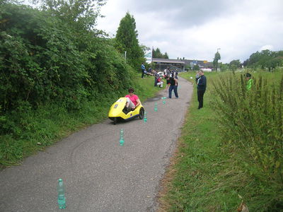 ......... und bei der Umsetzung. Leider zählte Kegeln nicht zu den Aufgaben
