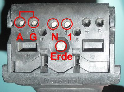 Marechalstecker-Belegung
