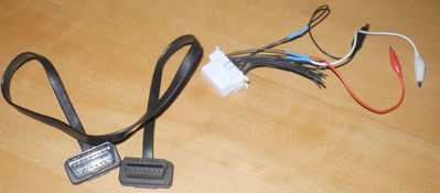 ODB2-Stecker mit Krokodilsklemmen, Verlängerung
